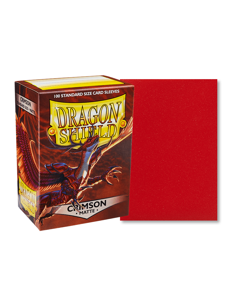Sleeves Dragon Shield Crimson