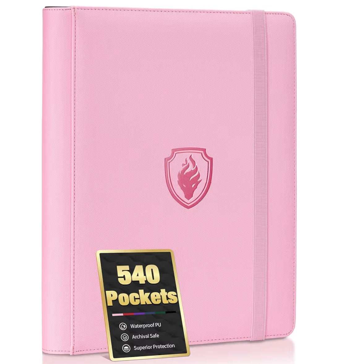 Binder Fabmaker rosado 540 cartas