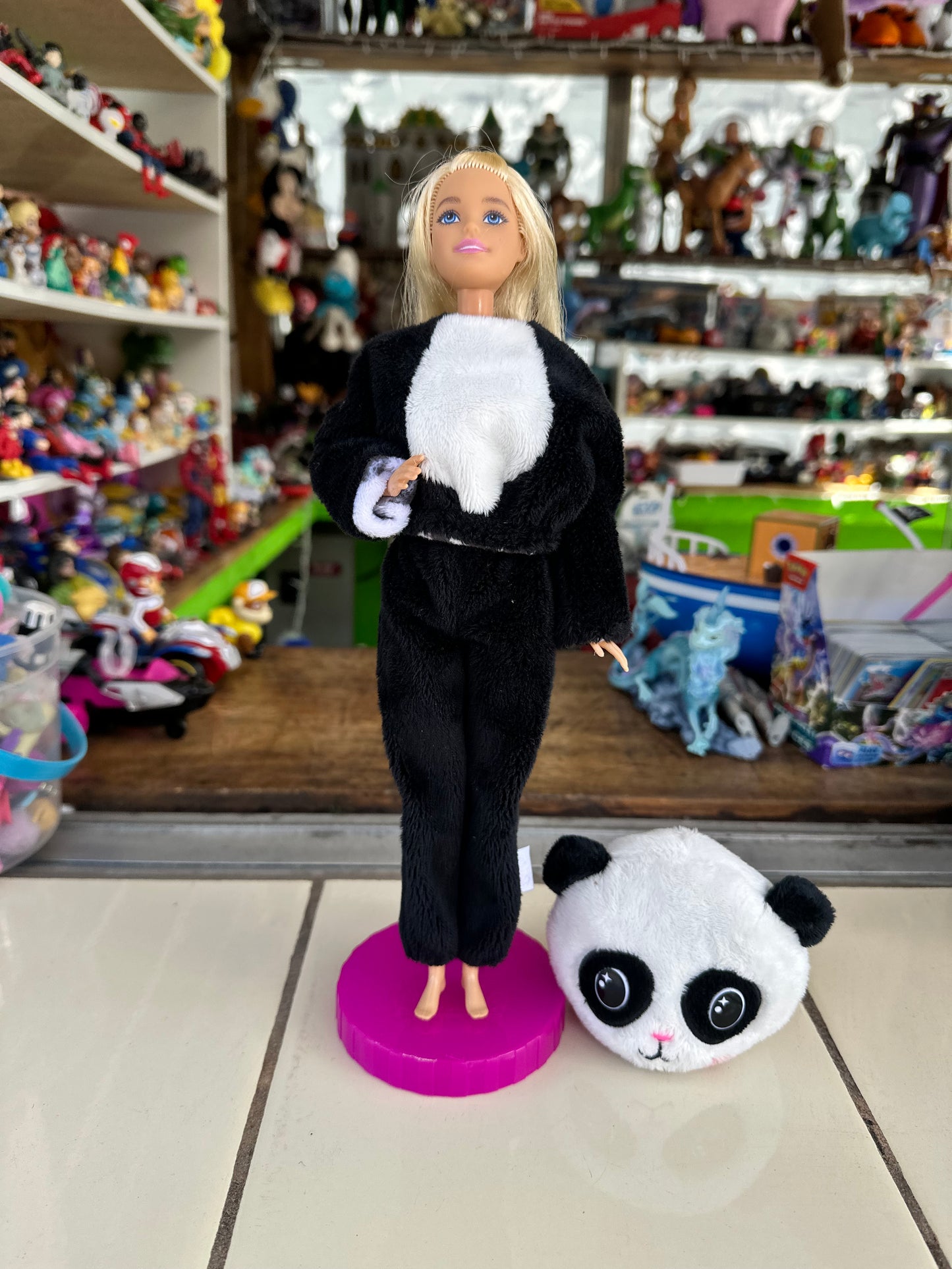 Barbie panda