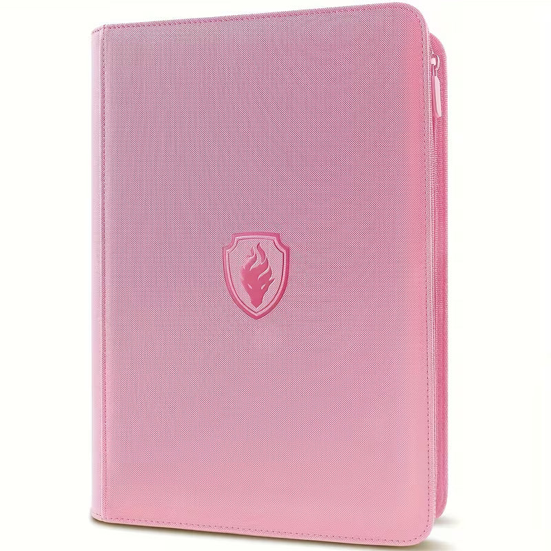 Binder 3x3 con ziper Rosado