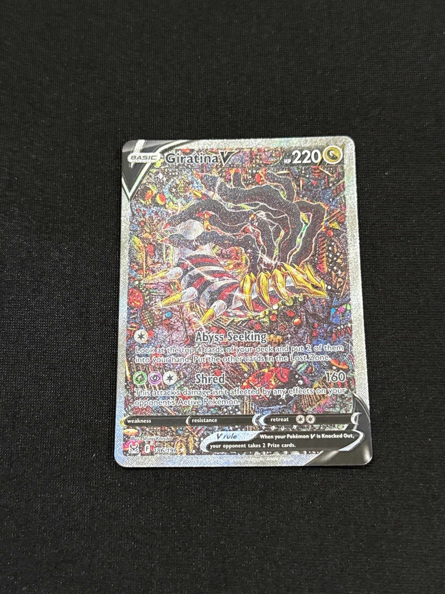 Giratina V (Alternate Full Art) - SWSH11: Lost Origin (SWSH11)LP