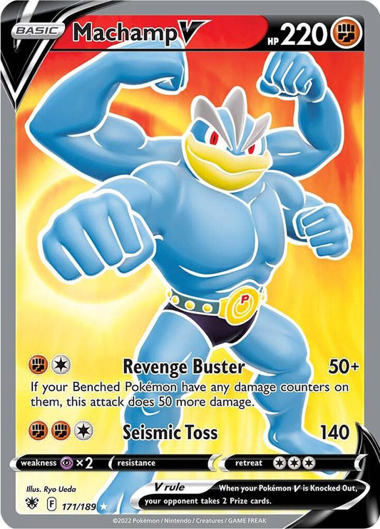 Machamp V (Full Art) - SWSH10: Astral Radiance (SWSH10)