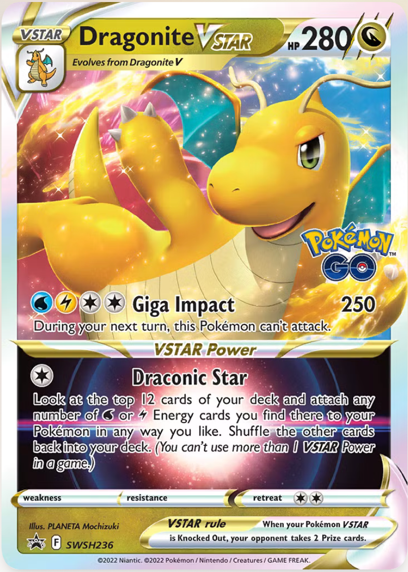 Dragonite Vstar