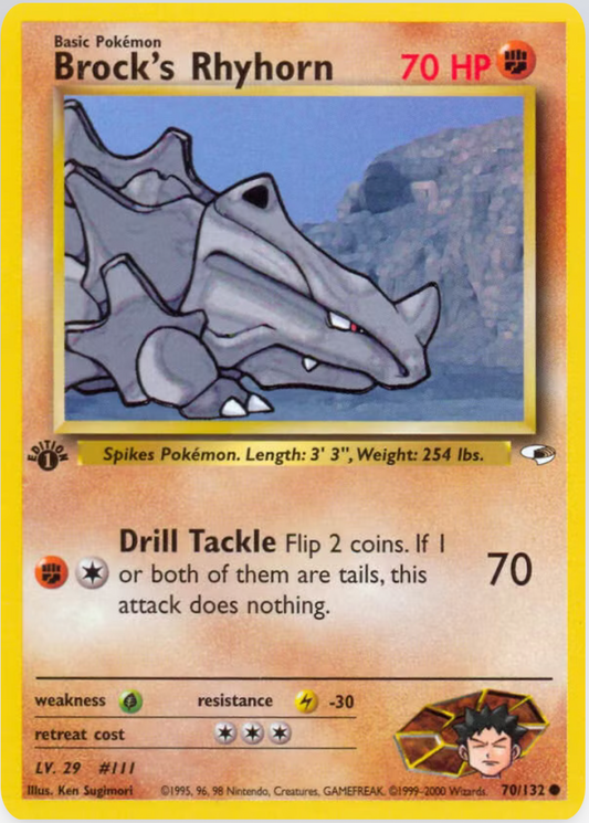 Brock's Rhyhorn - Normal