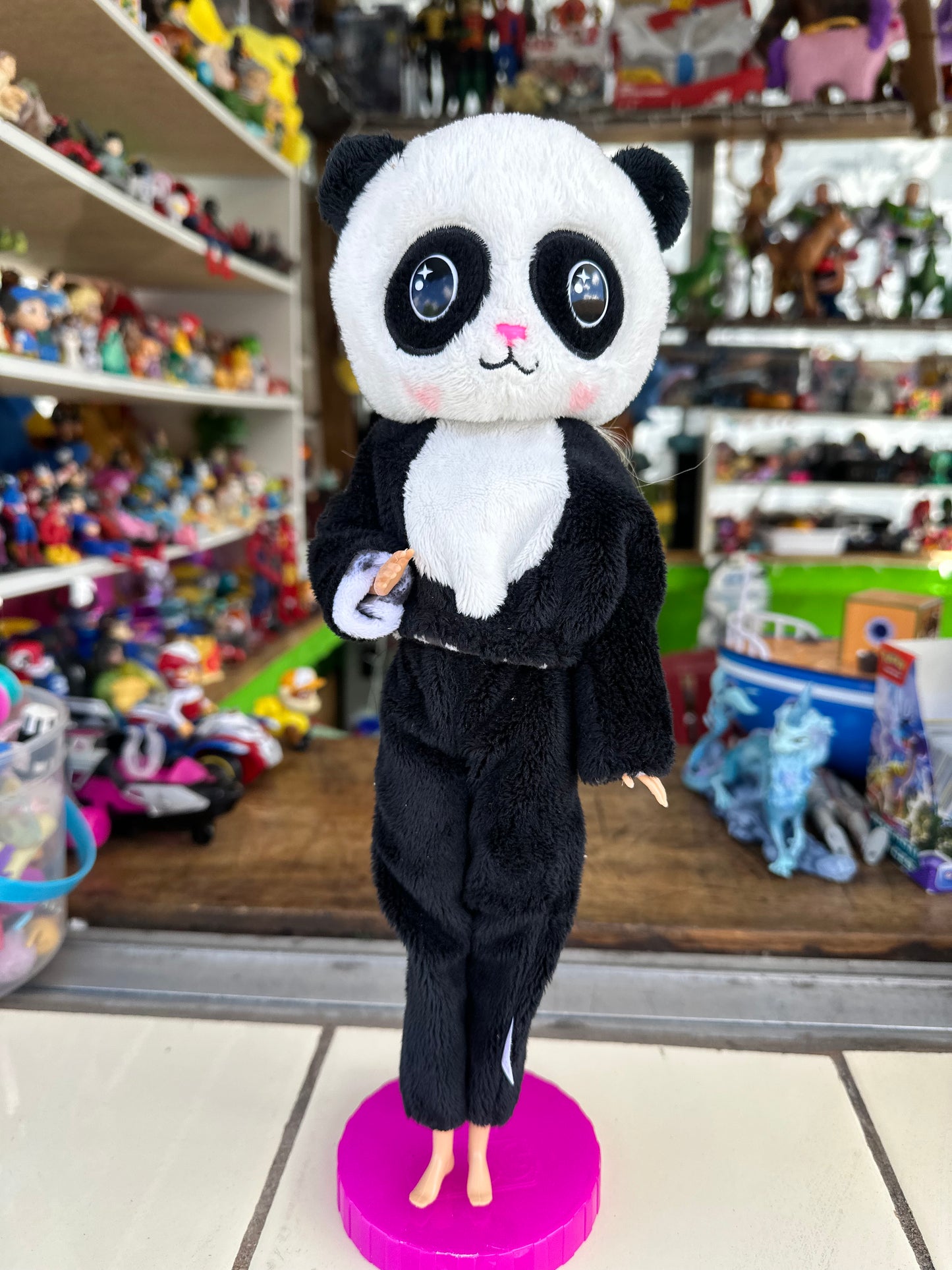 Barbie panda