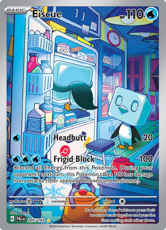 (Eiscue - 205/193 - SV02: Paldea Evolved (PAL)