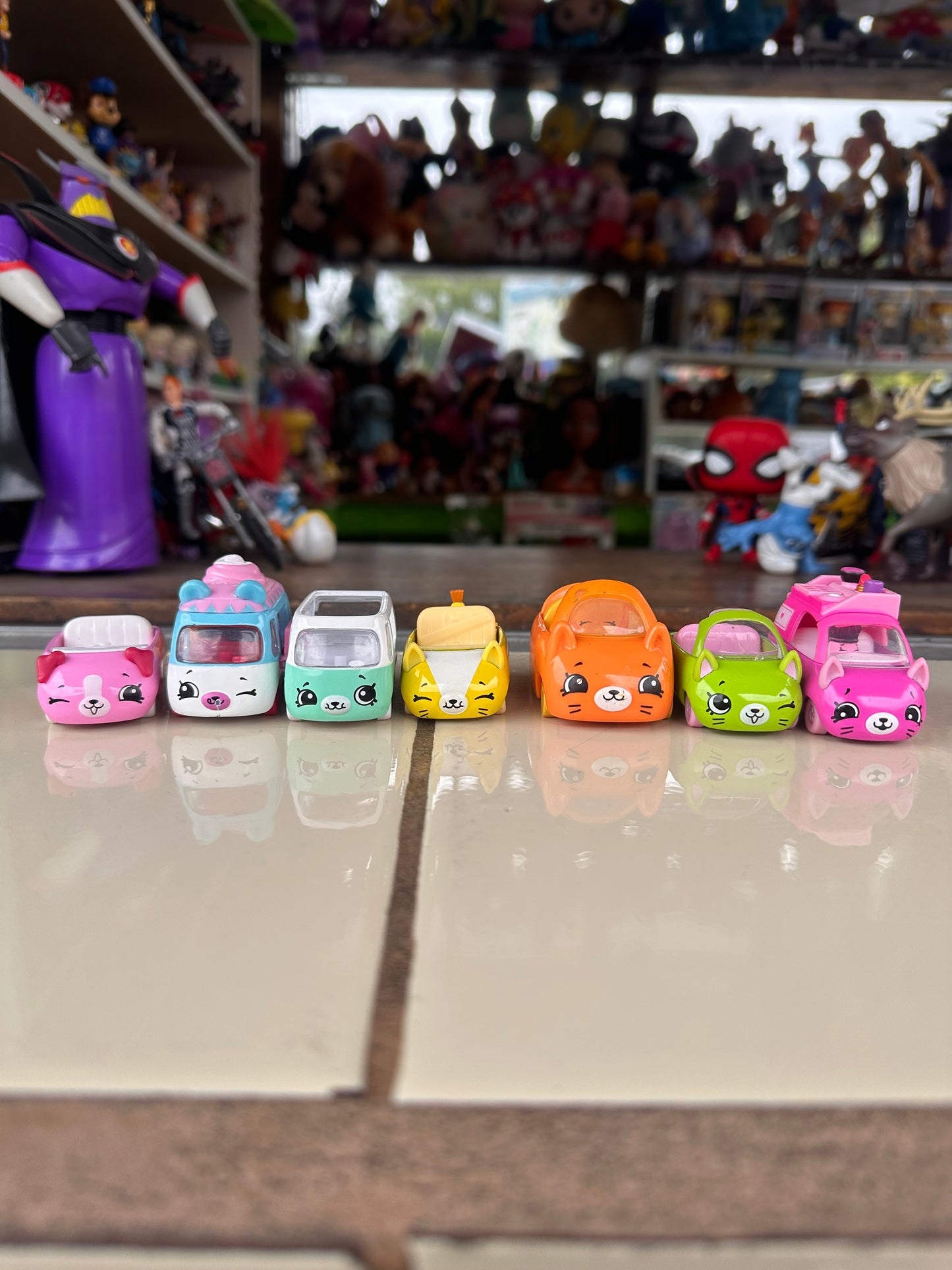 Shopkins carrito verde 💚