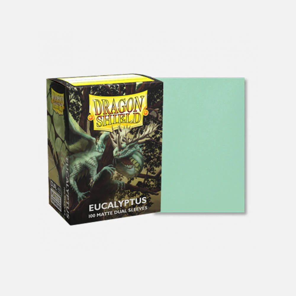 Dual Sleeves Dragon Shield Eucalyptus