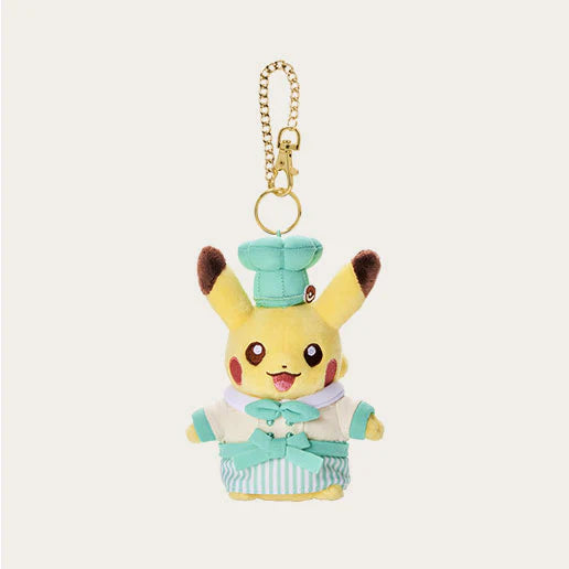 Llavero Pikachu sweets verde Pokemon café