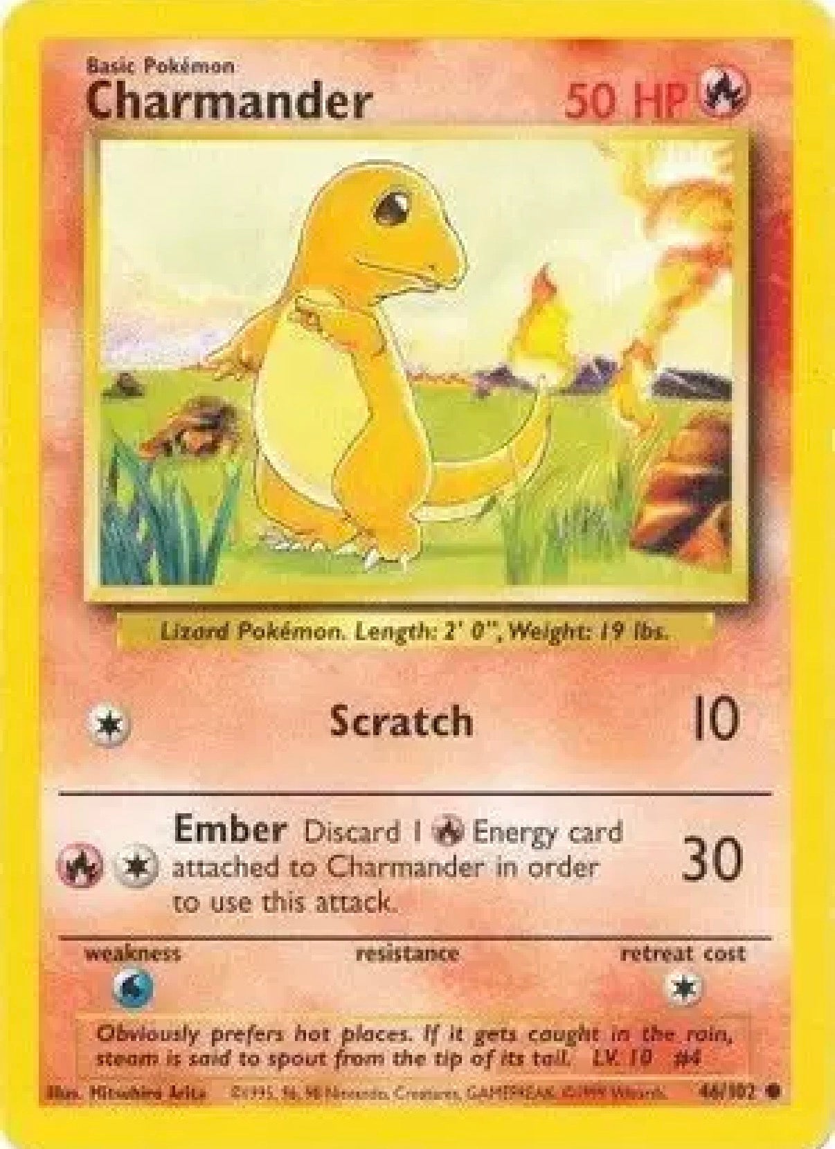 Charmander - base set unlimited