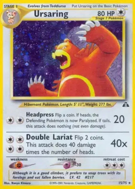 Ursaring (15) - Neo Discovery (N2)unlimited Lp