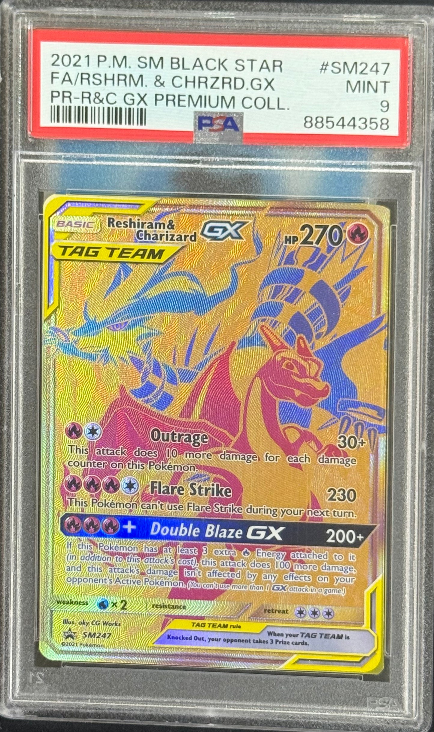 Reshiram & Charizard GX - SM247 - SM Promos (SMP)