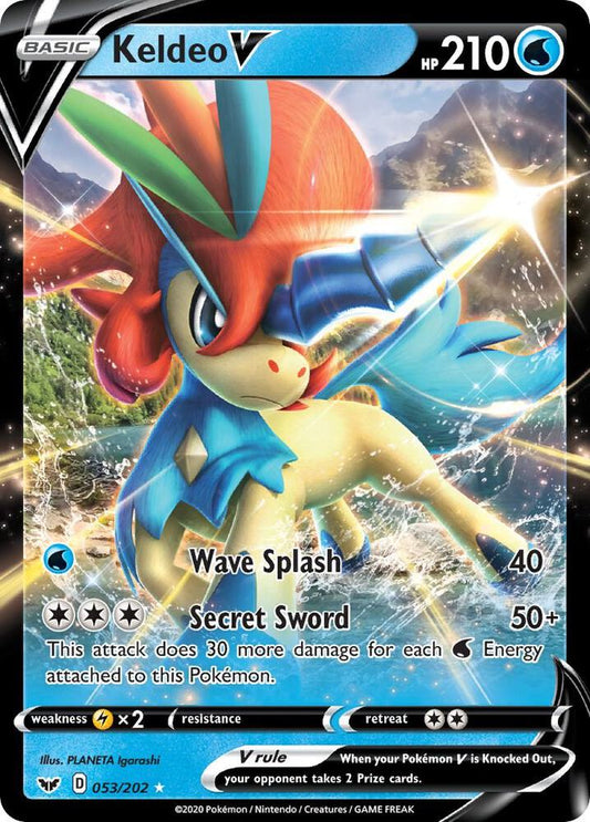 Keldeo V - SWSH01: Sword & Shield Base Set (SWSH01)