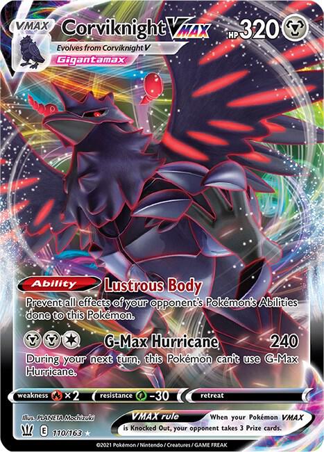 Corviknight VMAX - SWSH05: Battle Styles (SWSH05)