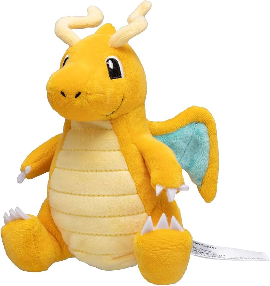 Peluche fit Dragonite Pokemon center