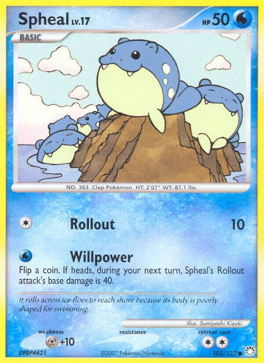 Spheal - Mysterious Treasures (MT)damach