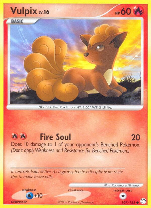 Vulpix - Mysterious Treasures (MT)
