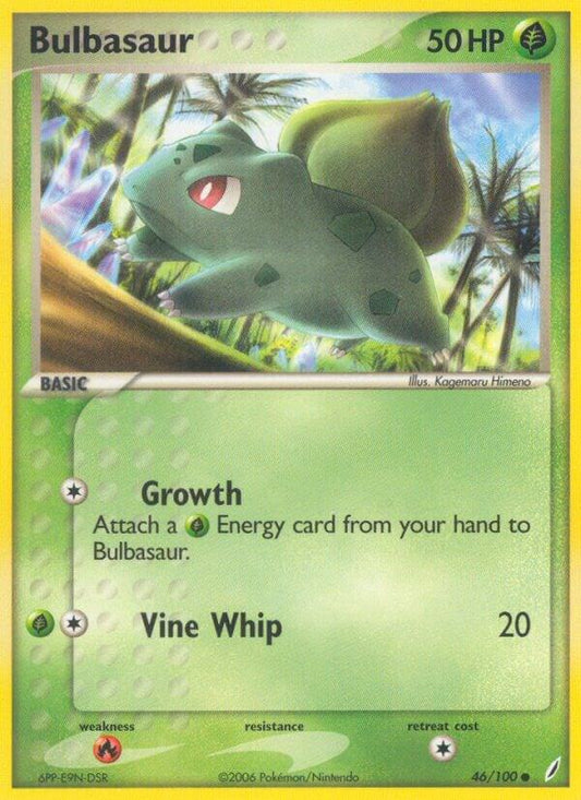 Bulbasaur - 046/100 - EX Crystal Guardians (CG)