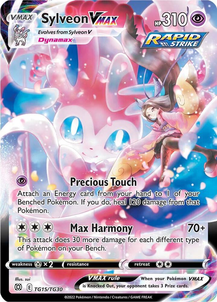 Sylveon VMAX - SWSH09: Brilliant Stars Trainer Gallery (SWSH09:TG)