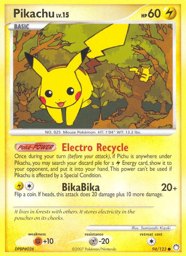 Pikachu - Mysterious Treasures (MT) damach