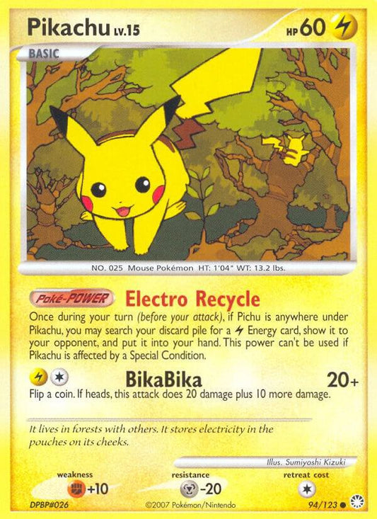 Pikachu - Mysterious Treasures (MT) damach
