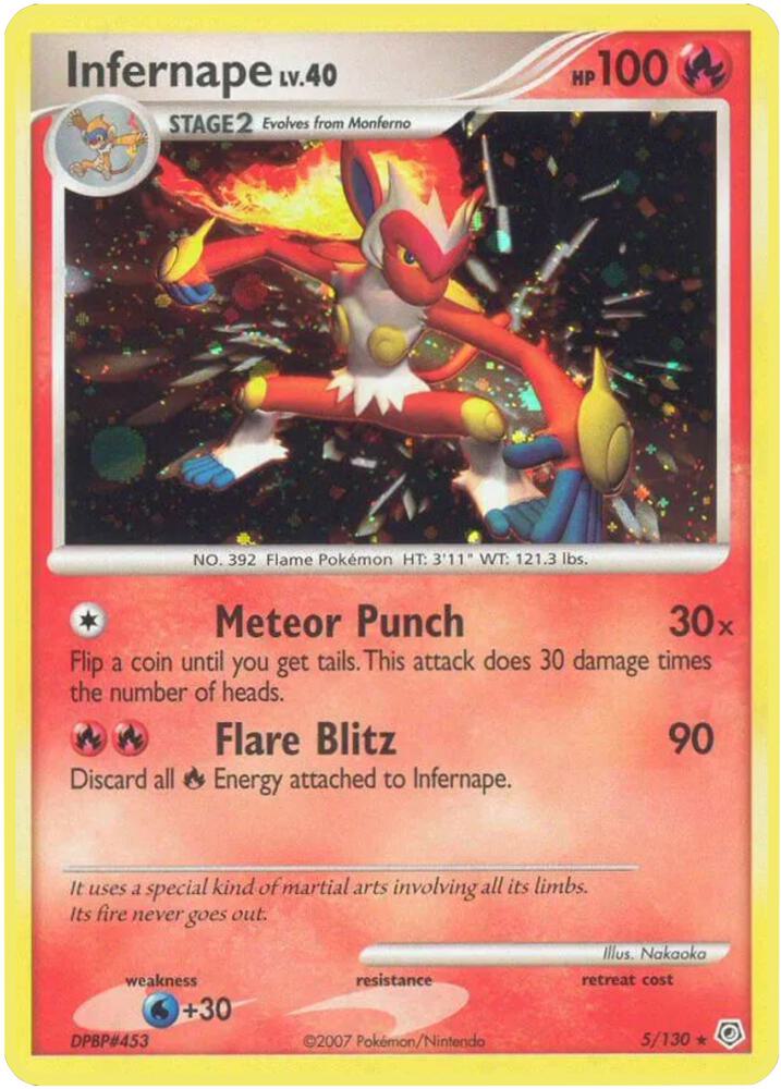 Infernape - Diamond and Pearl (DP)