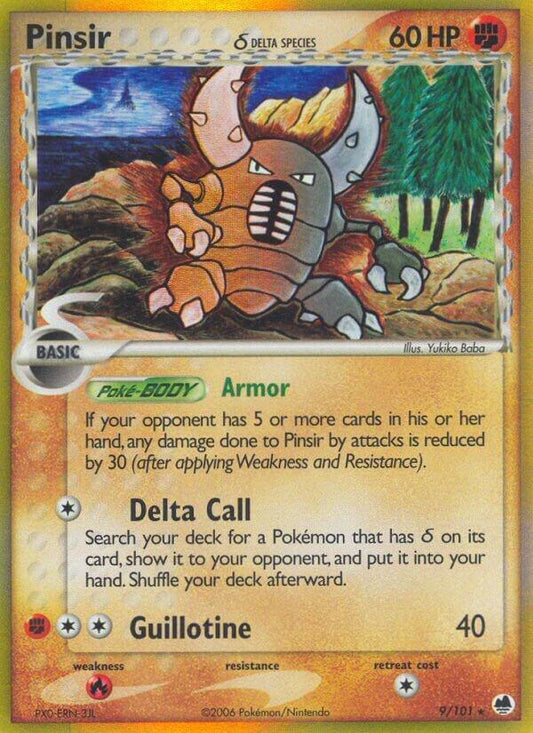 Pinsir (Delta Species) - EX Dragon Frontiers (DF)damach