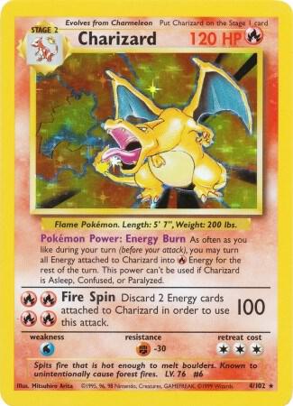 Charizard - Base Set (BS) DAMACH