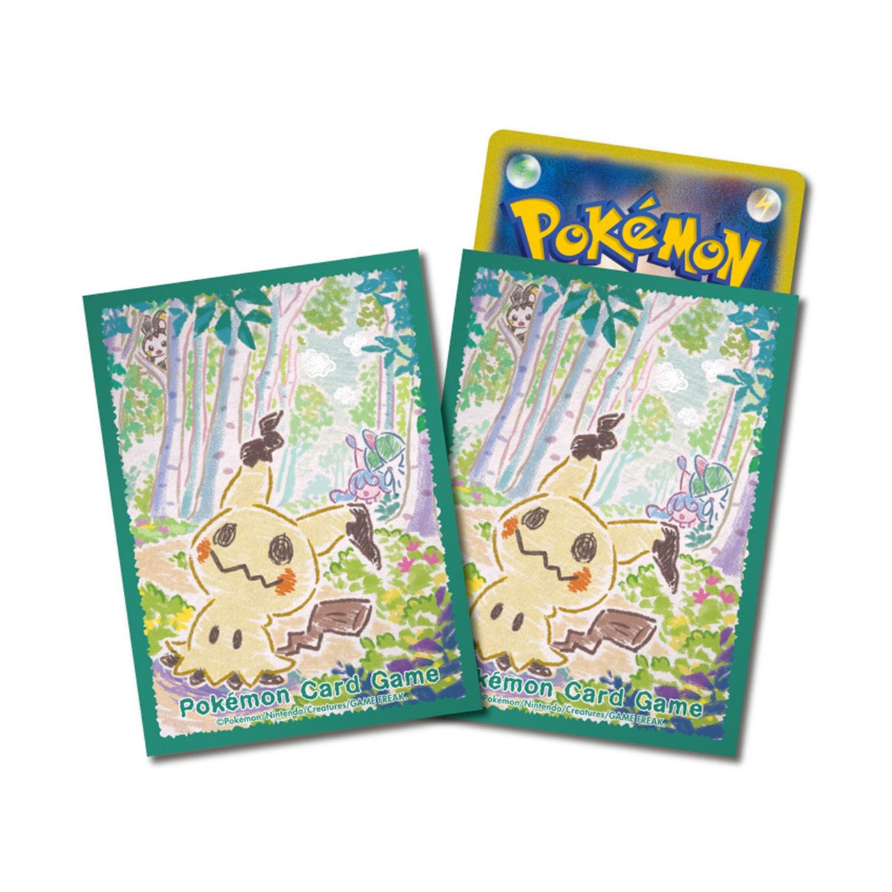 Sleeves mimikyu Pokemon center