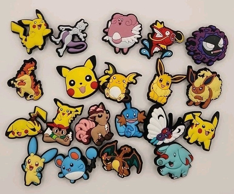 Pines para crocs de Pokemon