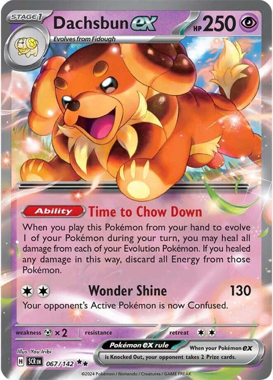 Dachsbun ex - 067/142 - SV07: Stellar Crown (SV07)