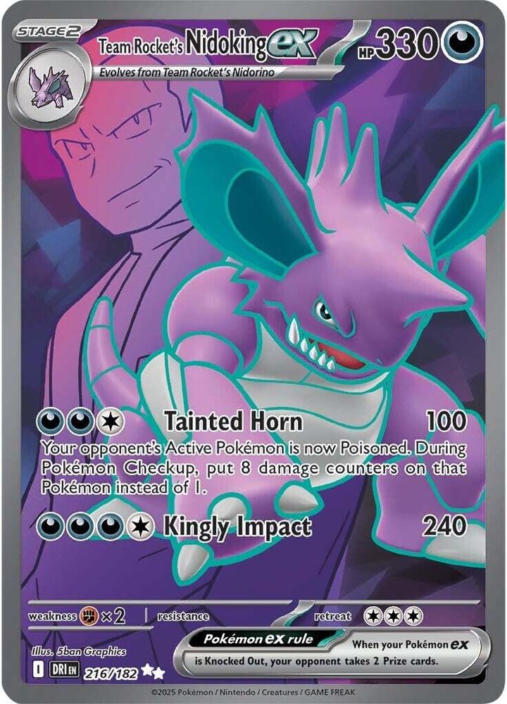 Nidoking ex Destined Rivals