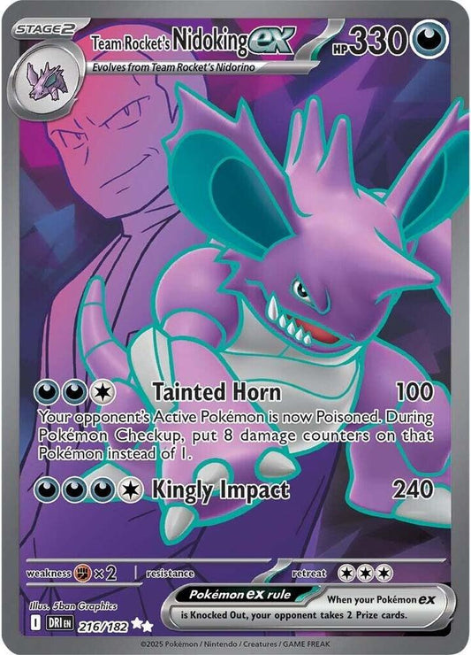 Nidoking ex Destined Rivals