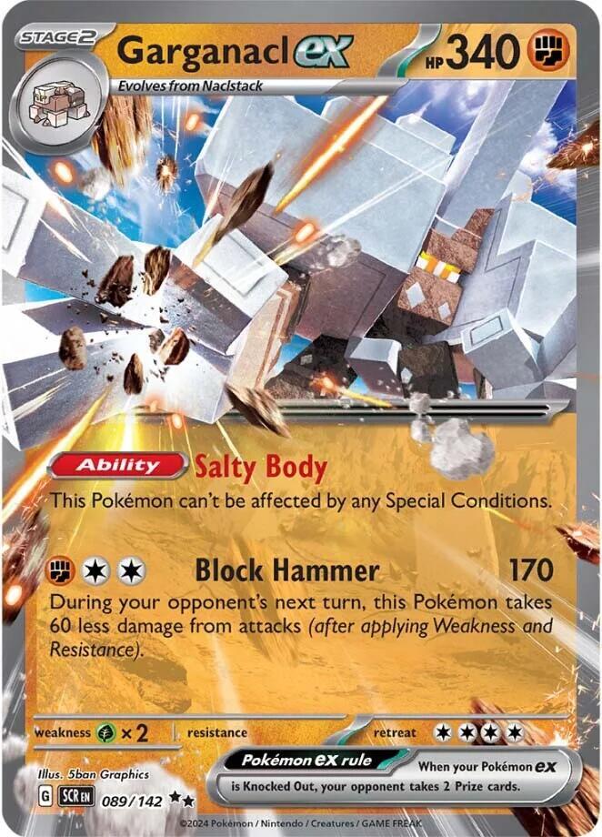 Garganacl ex - SV07: Stellar Crown (SCR)