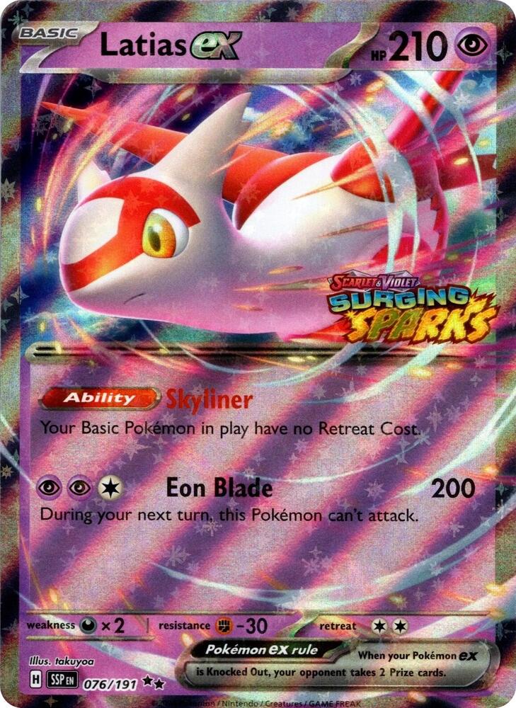 Latias ex (Surging Sparks) - Miscellaneous Cards & Products (MCAP)