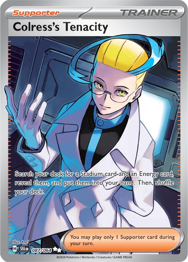 Colress's Tenacity - 087/064 - SV: Shrouded Fable (SFA)