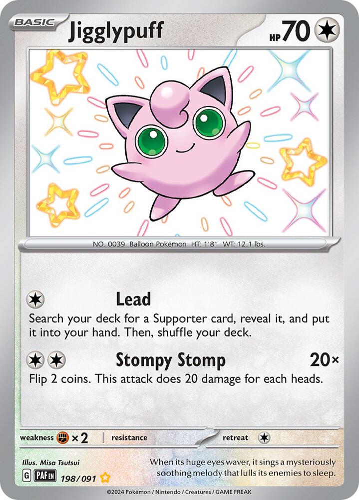 Jigglypuff - SV: Paldean Fates (PAF) español
