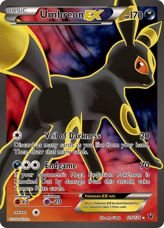 Umbreon EX (Full Art) - XY - Fates Collide (FCO) LP