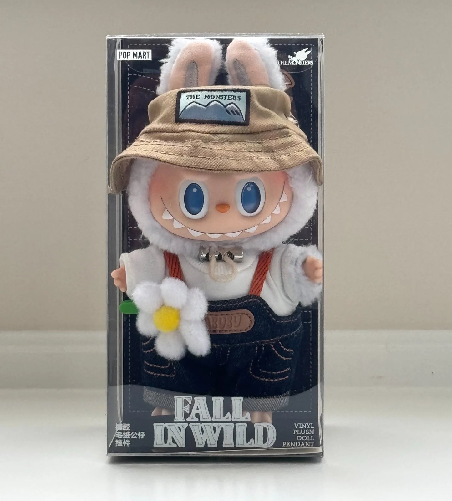 Labubu FALL IN WILD SERIES-Vinyl Plush Doll Pendant