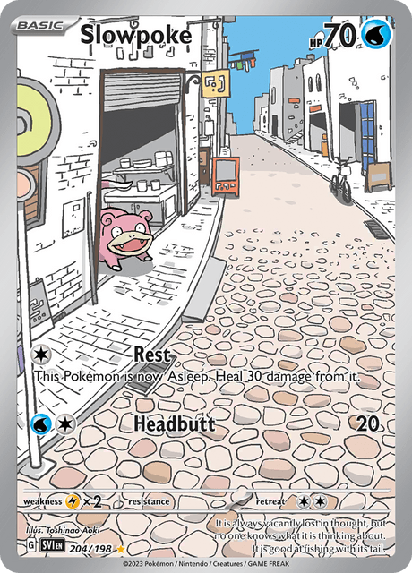 Slowpoke - 204/198 - SV01: Scarlet & Violet Base Set (SVI)