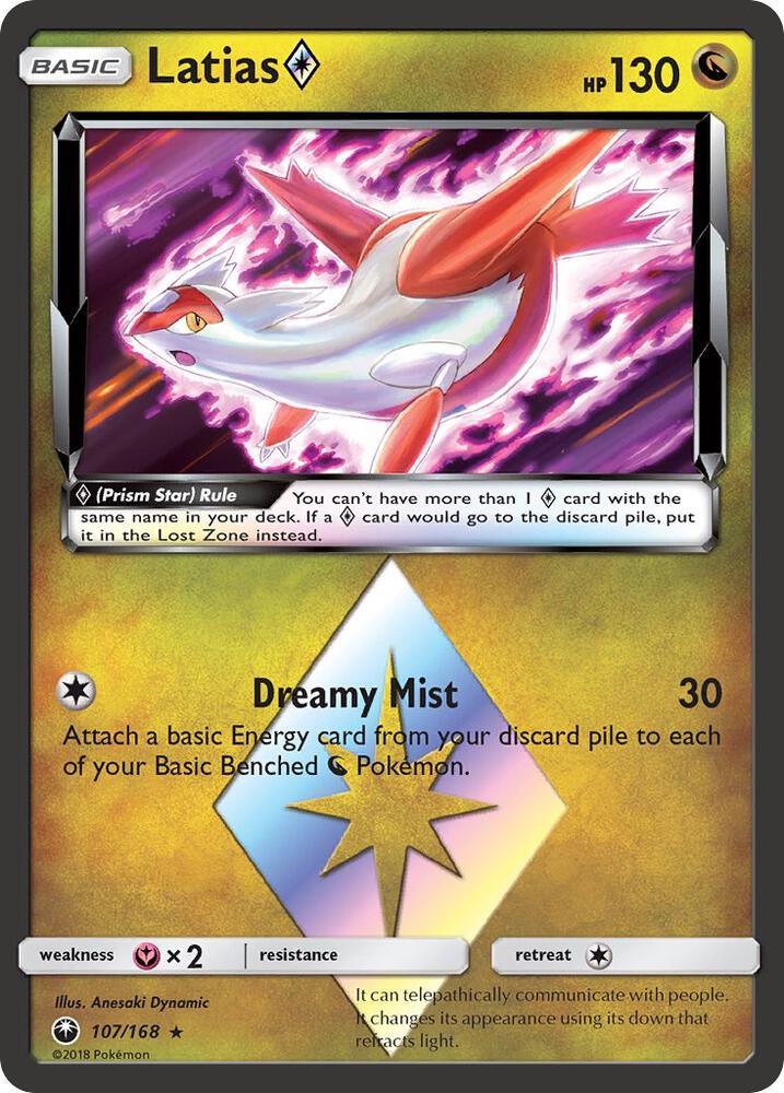 Latias Prism Star - SM - Celestial Storm (CES)lp