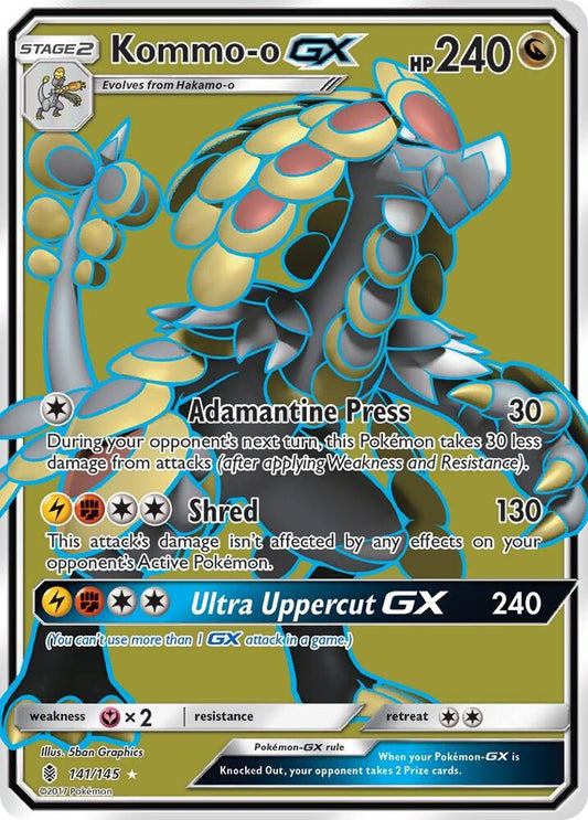 Kommo-o GX (Full Art) - SM - Guardians Rising (SM02)