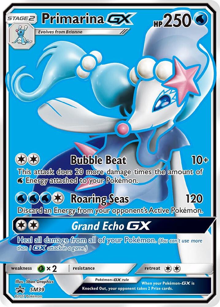 Primarina GX - SM39 - SM Promos (SMP)