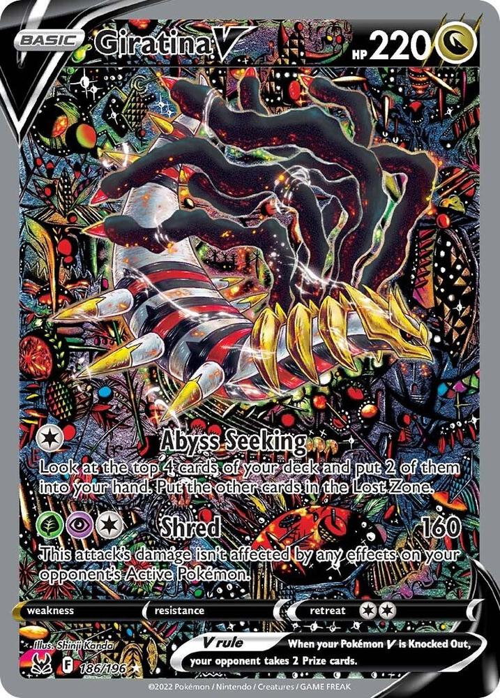 Giratina V (Alternate Full Art) - SWSH11: Lost Origin (SWSH11)LP