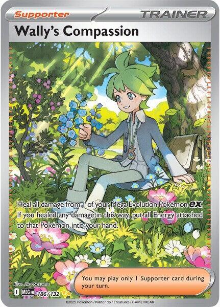 Wally's Compassion - 186/132 - ME01: Mega Evolution (MEG)spñ