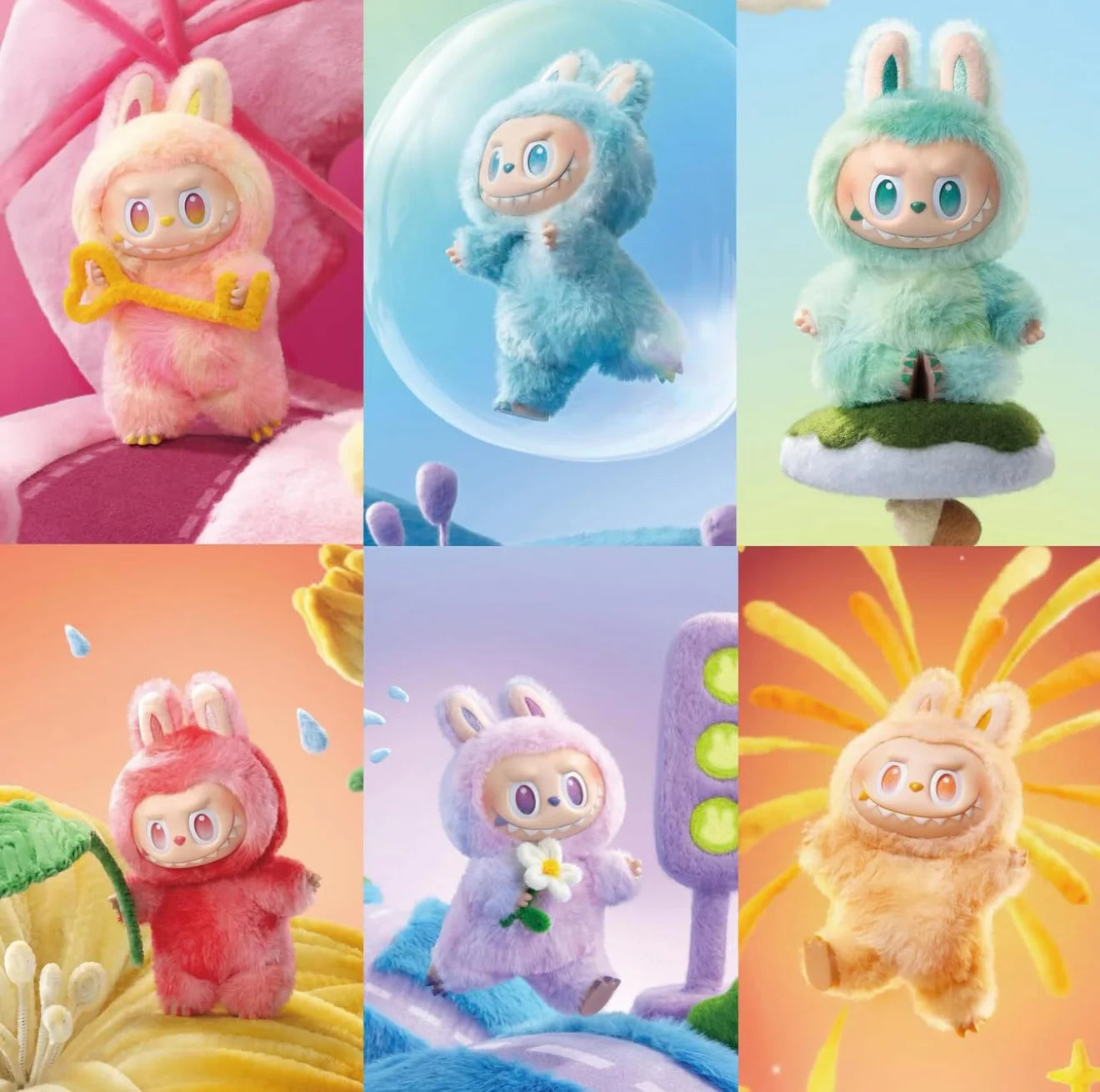 Labubu Big into Energy 🌈🦄