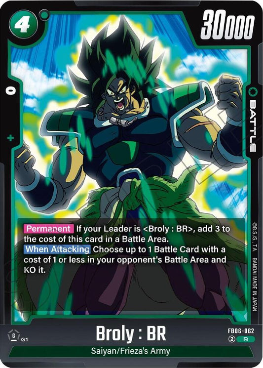 Broly : BR - FB06-062 - Rivals Clash (FB06)