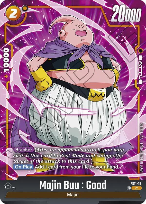 Majin Buu : Good - Starter Deck EX: The Phase of Evolution (FS11)