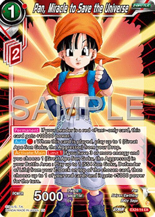 Pan, Miracle to Save the Universe - Expansion Deck Box Set 24: Premium 7th Anniversary Box 2024 (DBS-BE24)