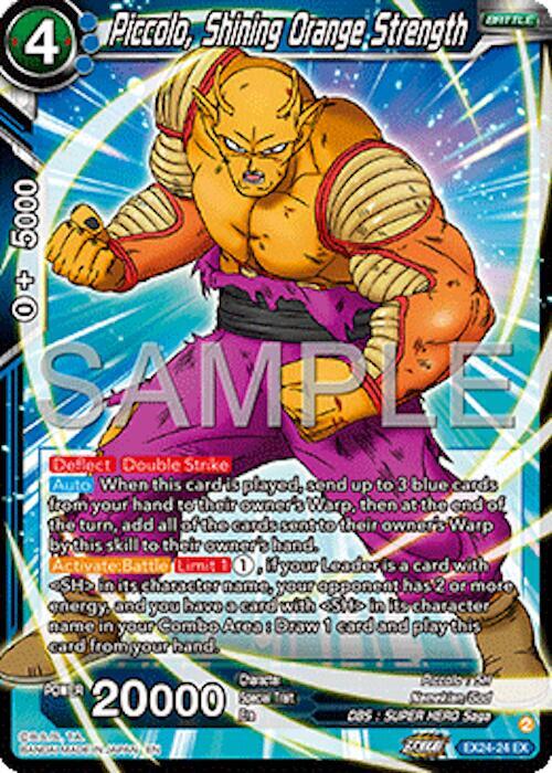 Piccolo, Shining Orange Strength - Expansion Deck Box Set 24: Premium 7th Anniversary Box 2024 (DBS-BE24)